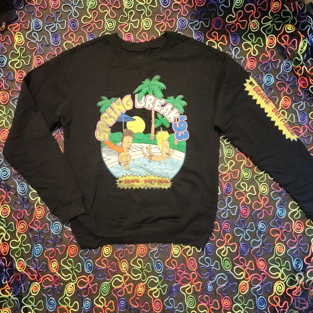 Beavis And Butthead 'Spring Break '93' Sweater